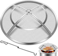 Fire Pit Spark Screen 22 in Stainless Steel - Durable Spark Guard