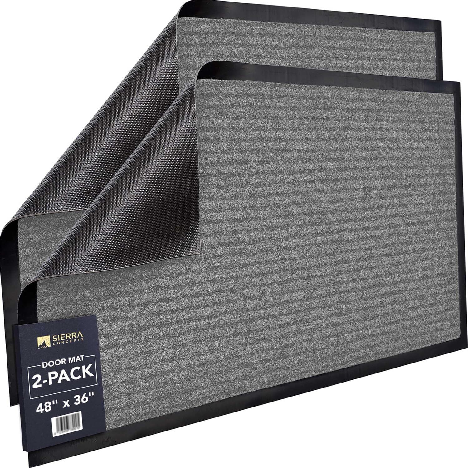 Sierra Concepts X-Large Welcome Floor Mats for Indoor Outdoor Use