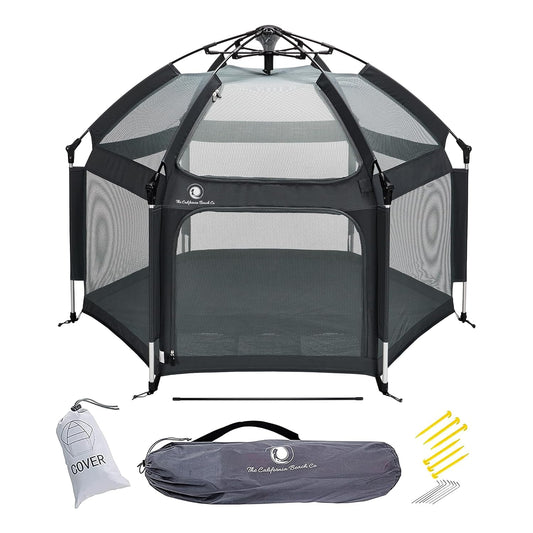 Portable Baby Playpen with Canopy - Indoor/Outdoor Fun!