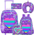 GXTVO Kids Suitcase with Wheels for Girls and Boys