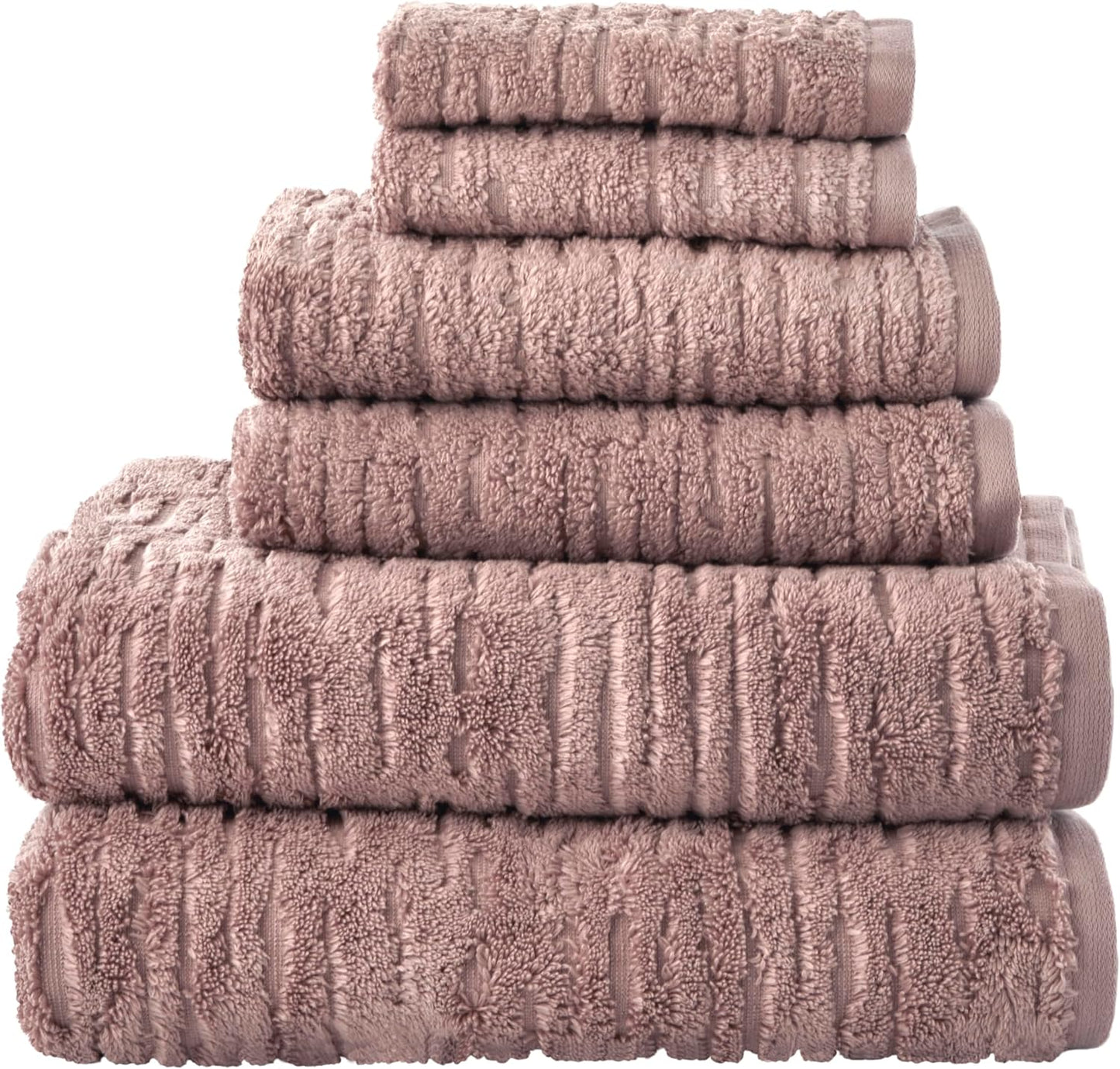 Luxurious 6-Piece Cotton Towel Set for Ultimate Comfort
