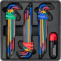 MAXPOWER Allen Wrenches Sets 27-Piece - Color-Coded Hex & Torx Set