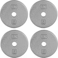 CAP Barbell Standard 1-Inch Cast Iron Weight Plates for Strength