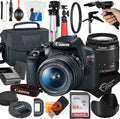 Canon EOS Rebel T7 DSLR Camera with 18-55mm Lens - Renewed Bundle