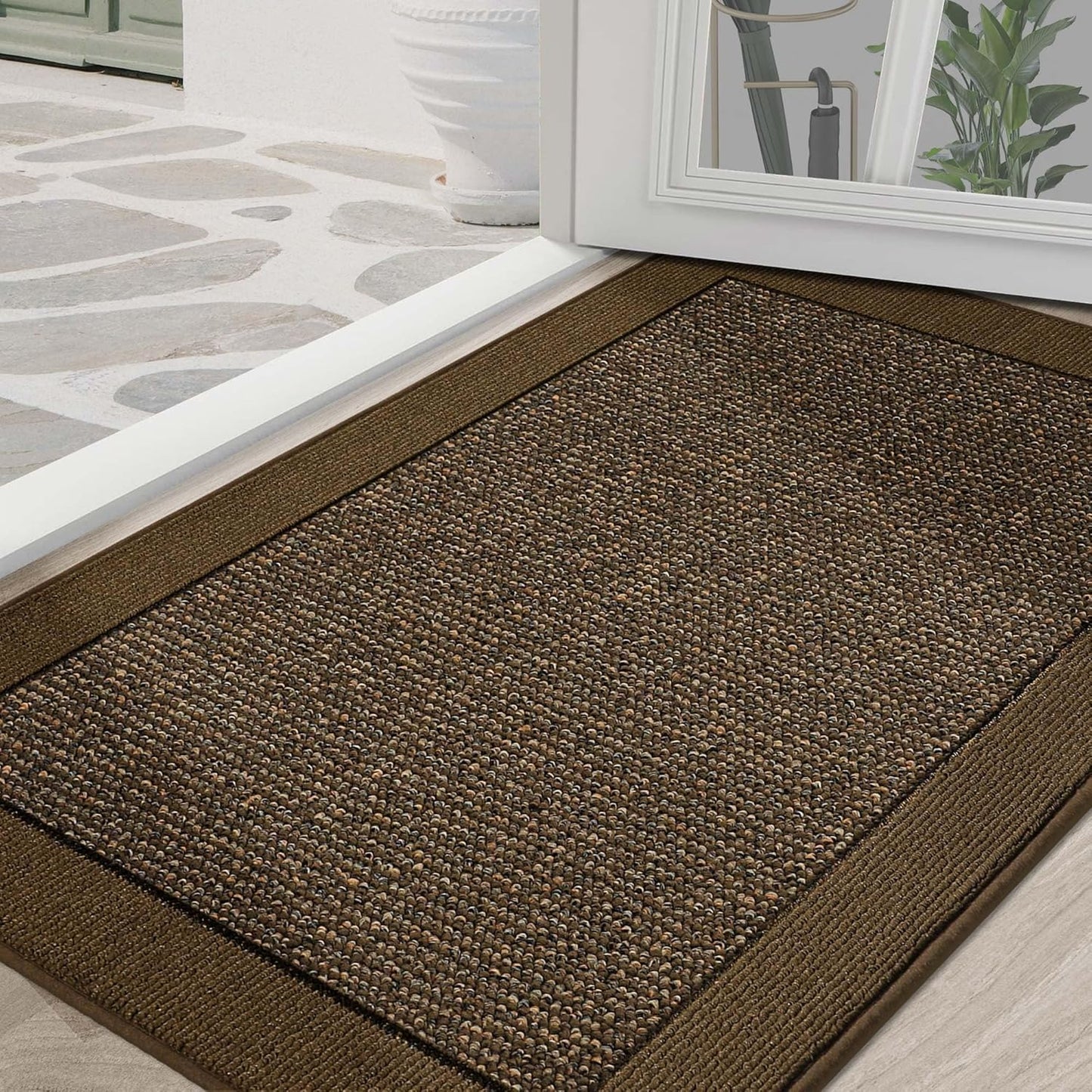 BEQHAUSE Indoor Door Mat 36in x 60in for Dirt Trapping