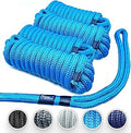 1/2 x 20 Premium Dock Lines 4PK - Double Braided Nylon for Secure