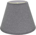 Transitional Empire Shape Spider Lamp Shade in Gray - Classic Fit