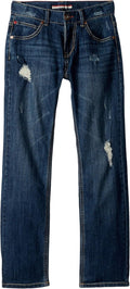 Boys Slim Straight Stretch Denim Jeans - Everyday Staple