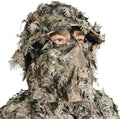 3D Leafy Camo Face Mask Hat by QuikCamo for Outdoor Hunting