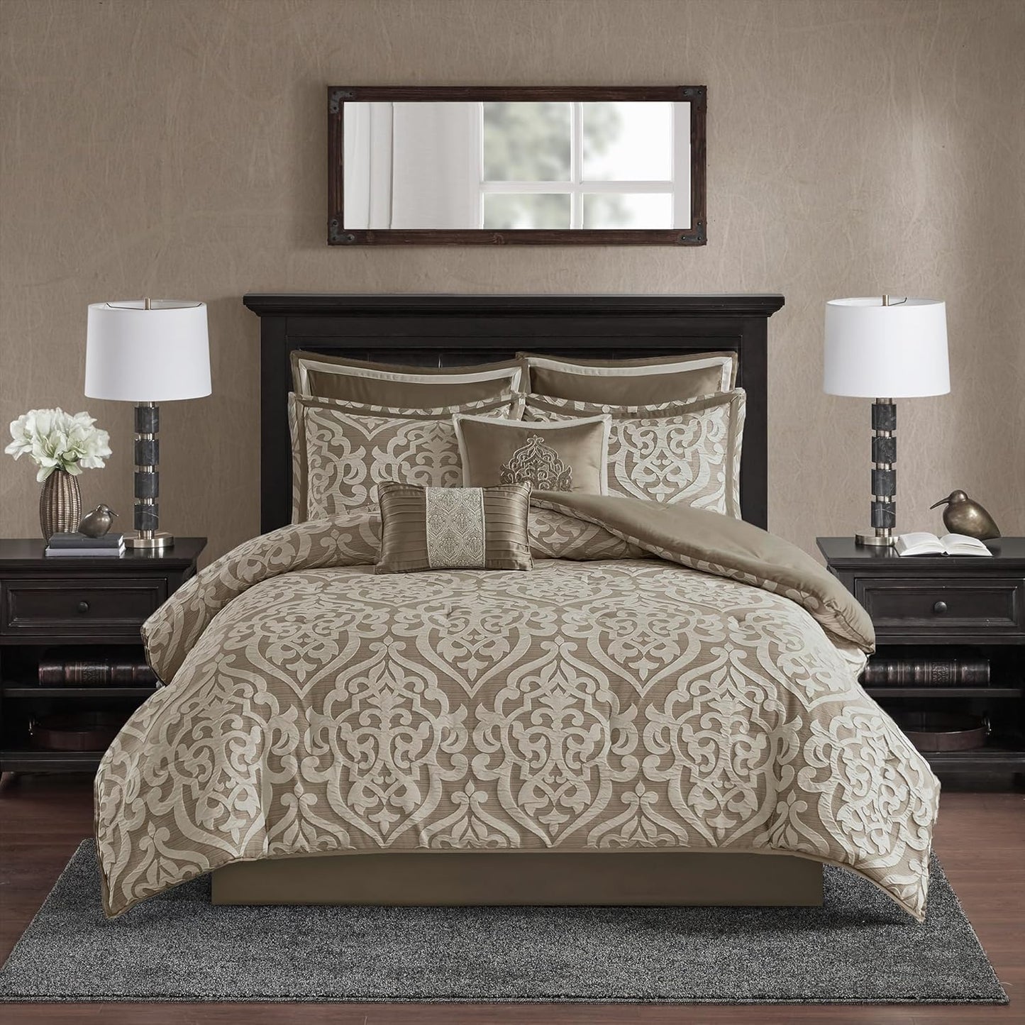Madison Park Odette Cozy Comforter Set for Elegant Bedrooms
