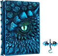 3D Dragon Eye Embossed Journal A5 - Heavy Hardcover Travel Notebook