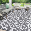 HEBE Outdoor Rug Waterproof 9x18 for Patio and Camping