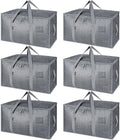 BALEINE 6-Pack Oversized Moving Bags with Reinforced Handles - Heavy