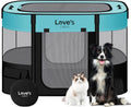 Love's cabin Pet Puppy Dog Playpen - Portable Foldable 4-Panel Playpen