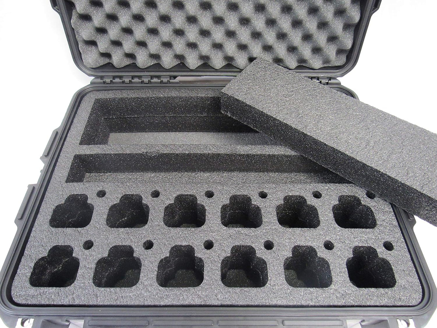 Pelican Case 1610 Foam Insert for Motorola CP200 Walkie Talkie