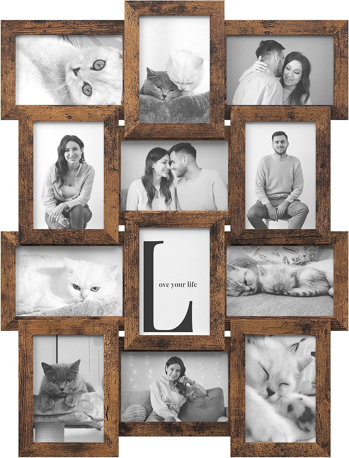 Collage Picture Frames Set of 12 for Stunning Wall Decor