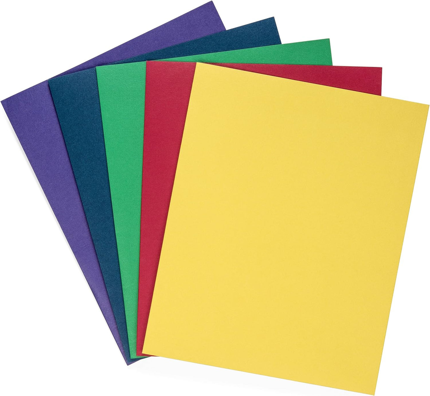 Durable Two Pocket Folders Bulk for Office and Classroom Use