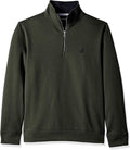 Men's 1/4 Zip Fleece Sweatshirt - Soft Layering Pullover