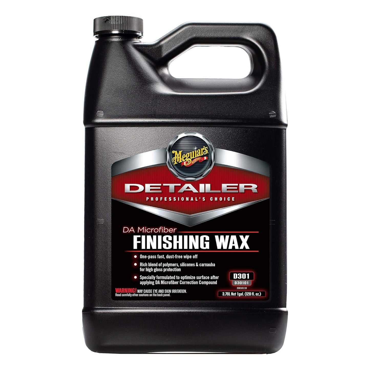 Meguiar's Professional DA Microfiber Finishing Wax for Car Care
