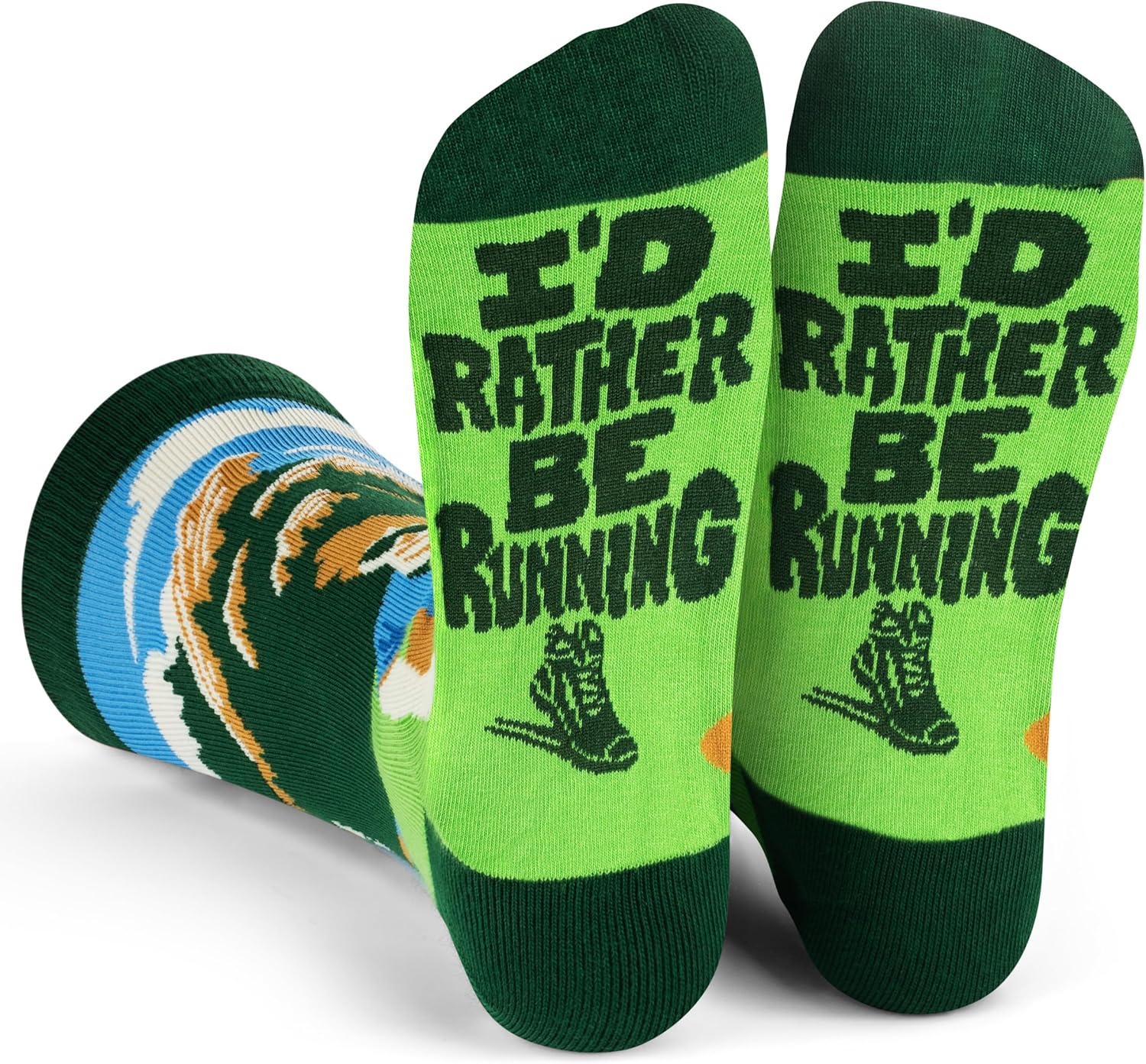 I'd Rather Be Funny Socks - Outdoor Fun!