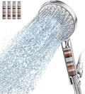 Filtered Shower Head with Handheld Chrome - 9 Spray Modes, 71in Hose