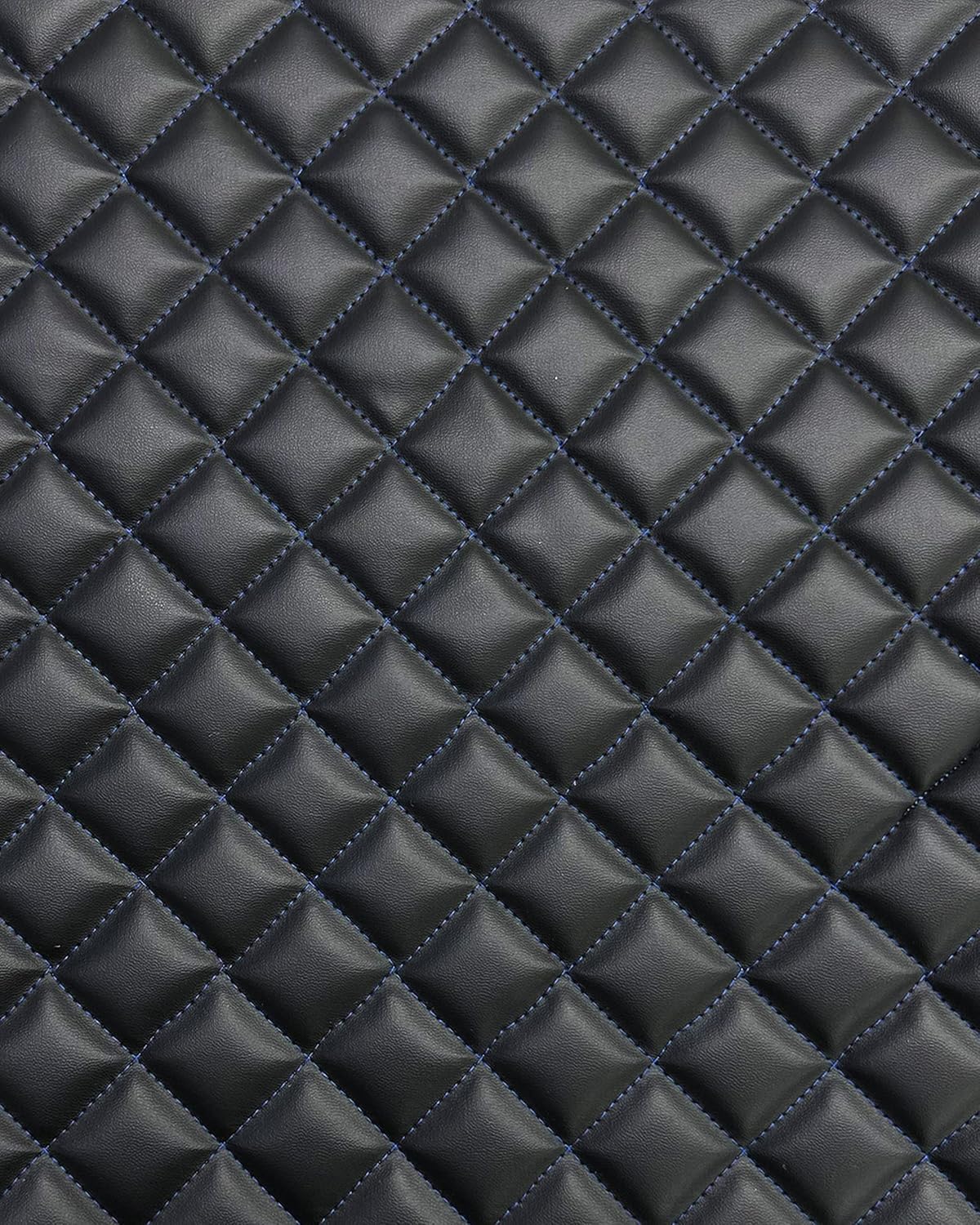 Vinyl Soft Grain Quilted Foam Fabric for Upholstery Projects