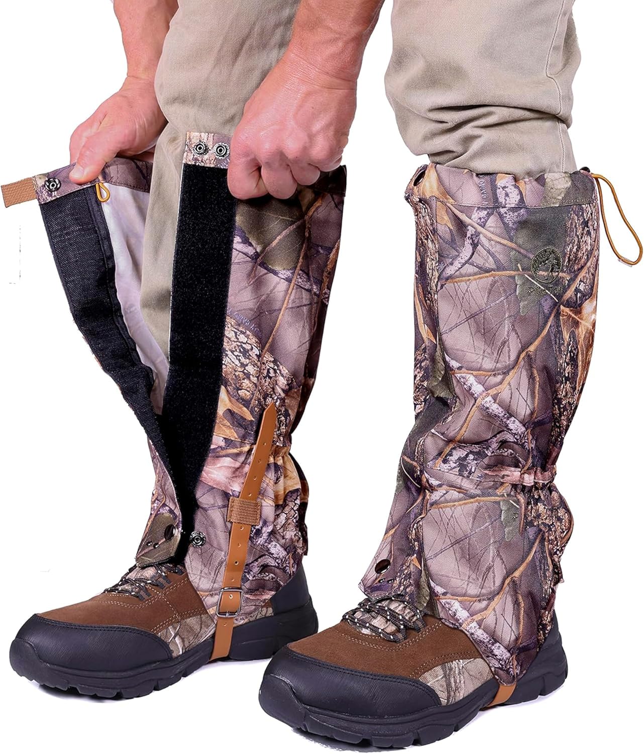 Pike Trail Adjustable Leg Gaiters for Hiking and Outdoor Activities