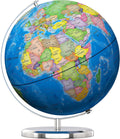 13ft World Globe with Stand - Illuminated Educational Globe