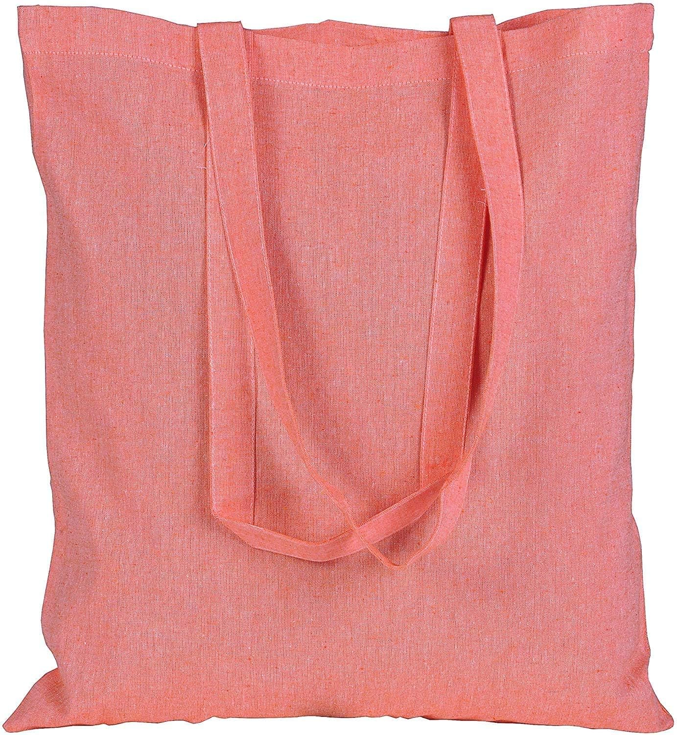 ATMOS GREEN Reusable Grocery Bags 15 X 16 inch Coral Color