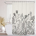 Riyidecor Clawfoot Tub Extra Wide Shower Curtain for Elegant Decor