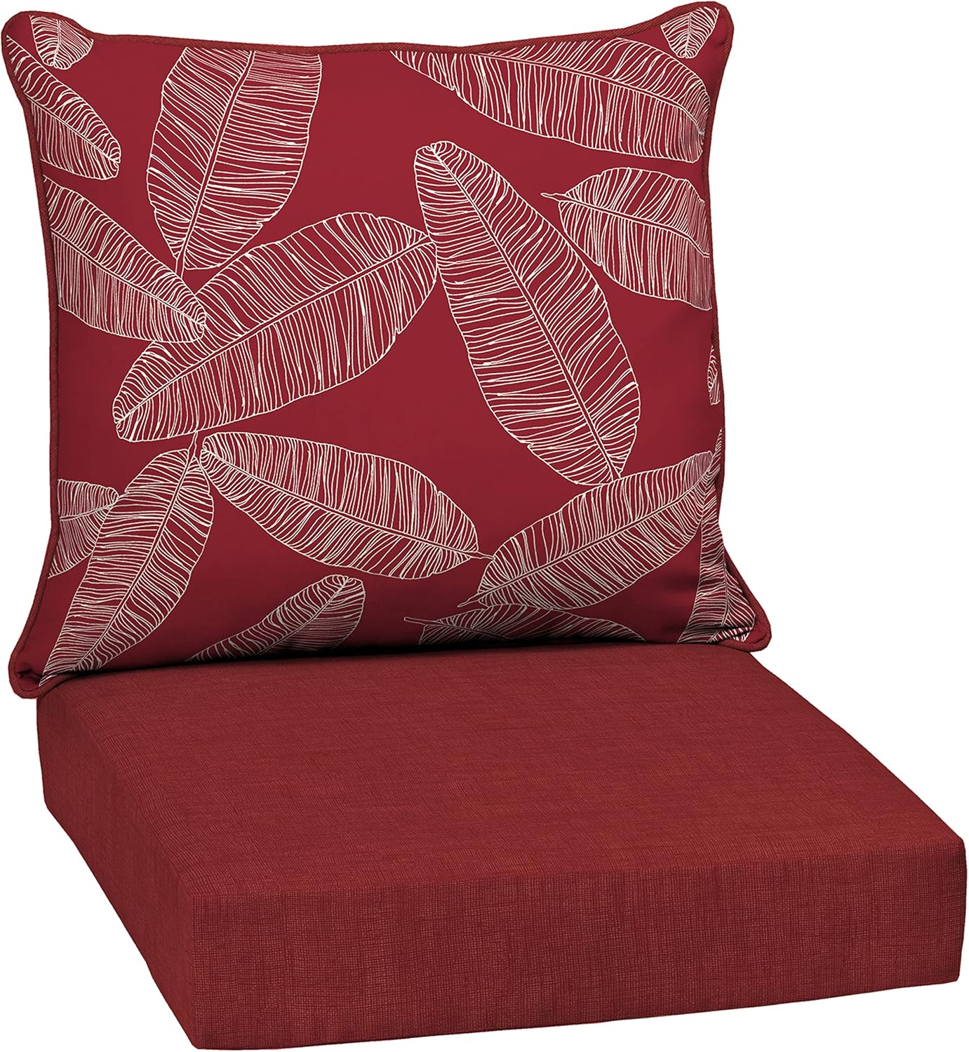 Arden Outdoor Deep Seat Cushion Set for Patio Furniture Comfort