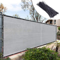 Royal Shade Custom Size 8 ft x 8 ft Grey Fence Privacy Screen