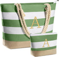 Beach Bags for Women Canvas Tote - Large Travel Waterproof Beach Bag