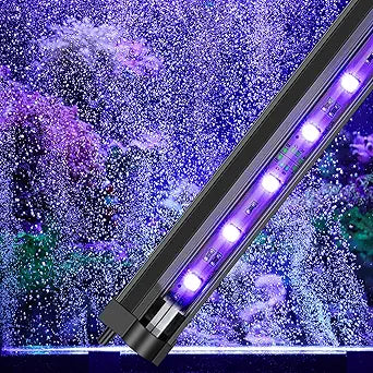 Submersible Fish Tank Light with Air Bubble Hole for Aquariums
