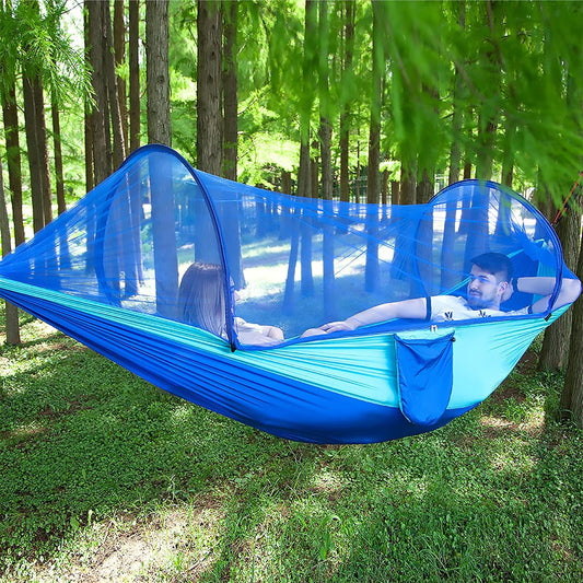 Quick-Open Mosquito-Free Hammock Set