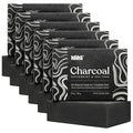 Charcoal Black Soap Bar for Eczema and Oily Skin Care