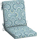 Arden Outdoor Dining Chair Cushion 20 x 20 - Rain-Proof Coastal Blue
