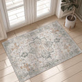 29x17 Area Rug for Living Room - Machine Washable Vintage Low Pile