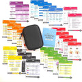 Nursing Notes 60 High Yield Pocket Nursing Reference Cards - Durable
