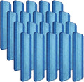 20 Pieces Microfiber Cleaning Pads Compatible with Bona Mop - Reusable