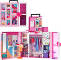 Barbie Dream Closet Playset with 35+ Doll Clothes & Accessories - Big