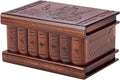 Secret Wooden Puzzle Box with Hidden Compartments for Gifts