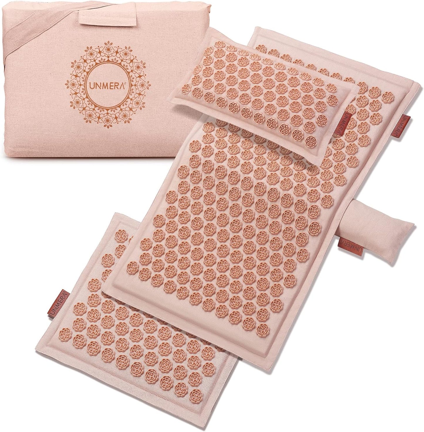 UNMERA Acupressure Mat and Pillow Set for Pain Relief