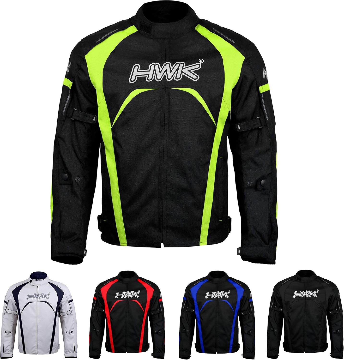 HWK Motorcycle Jacket for Men - Ultimate Protection & Comfort