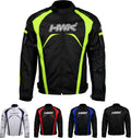 Motorcycle Jacket Men's Textile Racing Hi-Vis CE Armor - All Season