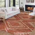 ReaLife Rugs Machine Washable Area Rug 5 ft x 7 ft - Padded Low Pile
