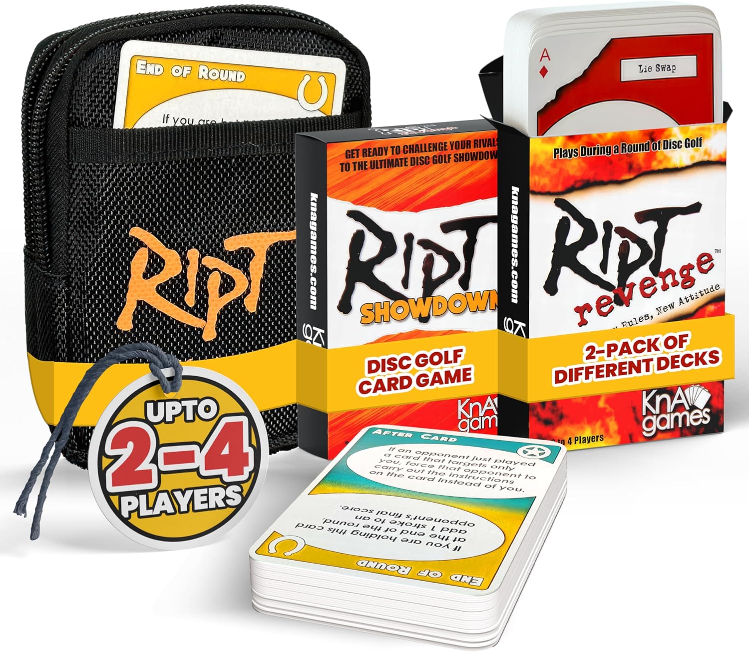 Ript Revenge & Showdown Disc Card Game | Spice Up Rounds!