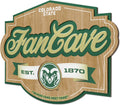YouTheFan NCAA Fan Cave Sign - 3D Team Logo Wall Art