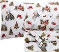 Luxuriously Soft Velvet Flannel Sheet Set - Cozy Deep Pocket Twin XL
