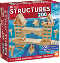 KEVA Structures 200 Wood Building Planks Set - Classic Pine Planks